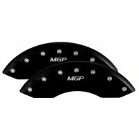 MGP Black Caliper Covers - Front (79-93 All) - MGP Caliper Covers 10006-F-MGP-BK