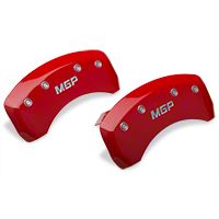 MGP Red Caliper Covers - Rear (94-98 GT, V6) - MGP 10224-R-MGP-RD