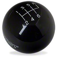 Hurst Classic Black 6-Speed Shift Knob (83-04 All) - Hurst 1630160