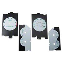White Face Gauge Insert - 140mph (87-89 V8) - AM Interior 2156A41