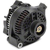 PA Performance Alternator - 130 Amp Flat Black (87-93 5.0L) - PAPerformance 1619FB