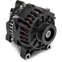 PA Performance Alternator - 130 Amp Flat Black (05-08 GT) - PAPerformance 2158WFB