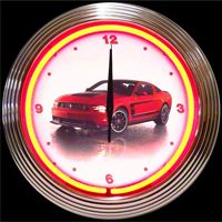 Boss 302 Neon Wall Clock - Neonetics 8FBOSS