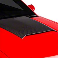 BMC OEM Style Hood Scoop - Carbon Fiber (10-12 GT, V6) - BMC BMC-MUSTANGHS-CF