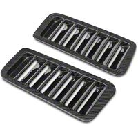 BMC Black Mamba Hood Vents - 45 Degree Carbon Fiber (10-12 All) - BMC BMC-MAMBAVENTS-CF