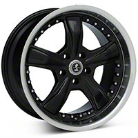 Black Shelby Razor Wheel - 18x10 (05-14 GT, V6)