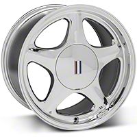 Chrome Pony Wheel - 17x10 (94-04 All) - AmericanMuscle Wheels 99267