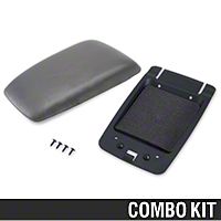 Center Console Arm Rest Kit - Titanium Gray (87-93 All) - AM Restoration 87232||94365||94389
