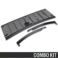 Cowl Vent Grille and Lower Windshield Trim Kit (83-93 All) - AM Restoration 17156||94302