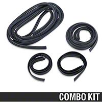 Door And Hatch Resto Weatherstripping Kit - Hatchback (79-93 All) - AM Restoration 12121||12122||12726||95714