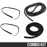 Door And Trunk Resto Weatherstripping Kit - Coupe (79-93 All) - AM Restoration 12121||12122||17177||95714