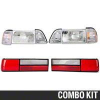 Headlight and Tail Light Kit (87-93 LX) - AM Lights 94324||94336||94337