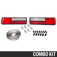 Replacement Tail Light Lenses - Pair (87-93 LX) - AM Lights 99921||94354