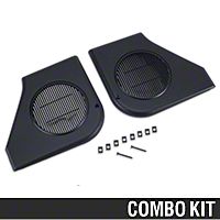 Door Speaker Grille Kit - Black (87-93 All) - AM Restoration 87211||95000