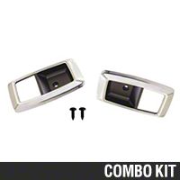 Chrome Inner Door Handle Bezel Kit (79-93 All) - AM Restoration 87209||891||94464||2155653
