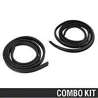 Sunroof Weatherstrip 2-Piece Kit (79-93 All) - AM Restoration D9ZZ-6651346-E||D9ZZ-6650250||17115||17116