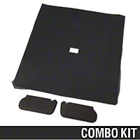 Cloth Sunvisor And Headliner Kit - Black (85-91 Coupe) - AM Restoration 81578-A||20-73005-1559||95500||069948SB1559