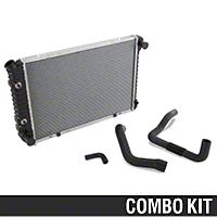 OE Style Radiator and Hose Kit (80-93 5.0L) - AM Engine KM1763||KM1119||KM640||52937||52952||52953||80272