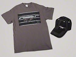 Running Pony T-Shirt and Hat Combo; XL 