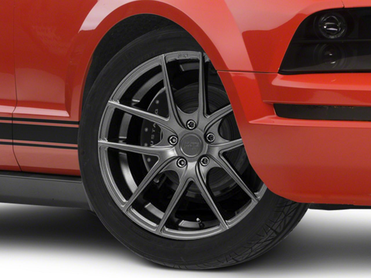 Niche Targa Matte Anthracite Wheel; 19x8.5 (05-09 Mustang GT, V6)