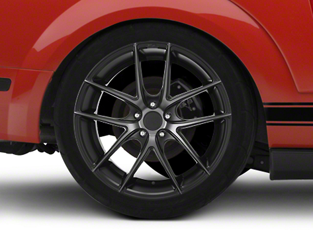 Niche Targa Black Machined with Dark Tint Wheel; 20x8.5 (05-09 Mustang)