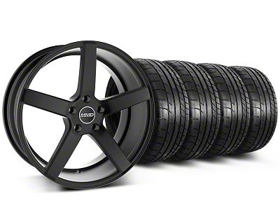 MMD 551C Black Wheel and Mickey Thompson Tire Kit; 20x8.5 (05-14 Mustang)