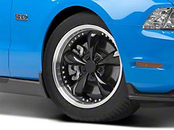 Bullitt Motorsport Gloss Black Wheel; 18x9 (10-14 Mustang Standard GT, V6)
