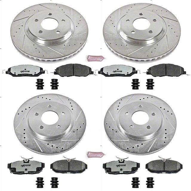 PowerStop Mustang Z26 Street Warrior Brake Rotor and Pad Kit