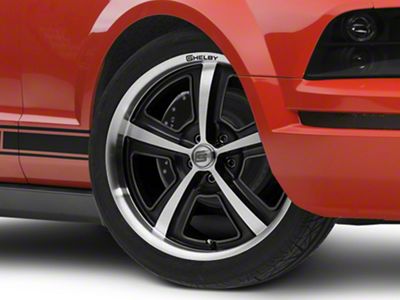 Shelby CS69 Hyper Black Wheel; 20x9 (05-09 Mustang)