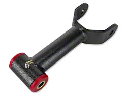 BMR Non-Adjustable DOM Rear Upper Control Arm; Poly Bushings; Black Hammertone (05-10 Mustang)