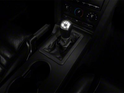 Ford Leather Shifter Boot (05-09 Mustang GT, V6)