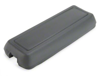 Drake Muscle Cars Center Console Armrest Lid; Light Gray (79-86 Mustang)