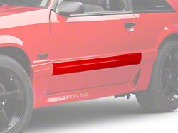 OPR Door Molding; Left Side (87-93 Mustang LX)