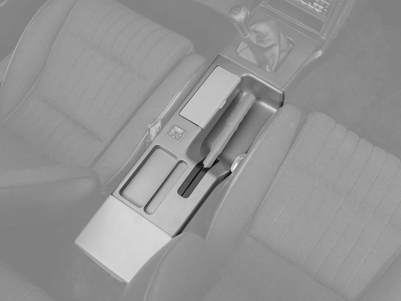 OPR Center Console Panel (87-93 Mustang w/ Power Mirrors)