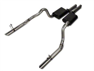 Flowmaster American Thunder Cat-Back Exhaust with Polished Tips (1986 GT; 87-93 Mustang LX)