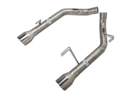 Pypes Muffler-Delete Axle-Back Exhaust with Polished Tips (05-10 Mustang GT, GT500)