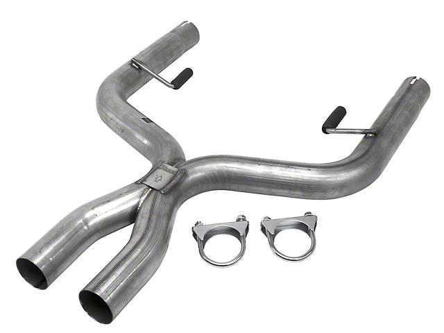 Pypes Cut and Clamp X-Pipe (05-10 Mustang V6)