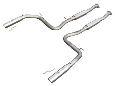 Pypes Race Pro Cat-Back Exhaust with Polished Tips (99-04 Mustang Cobra)