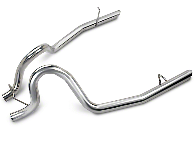 SR Performance Stainless Steel Tailpipes (1986 Mustang GT; 87-93 5.0L Mustang LX; 93-97 Mustang Cobra; 94-97 Mustang GT)
