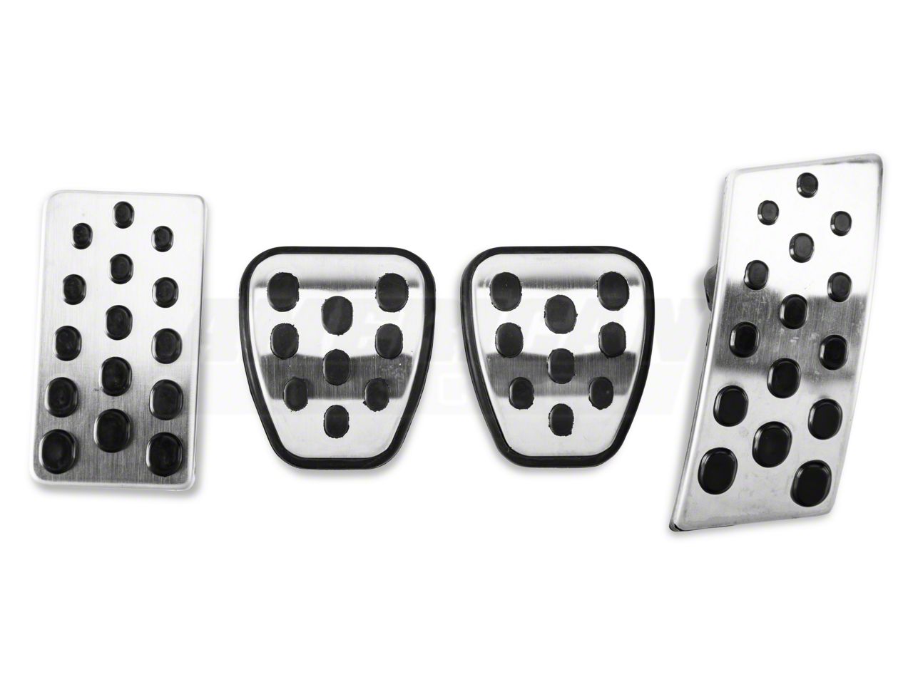 SpeedForm Mustang Modern Billet Bullitt Style Pedal Covers 24008 (9404