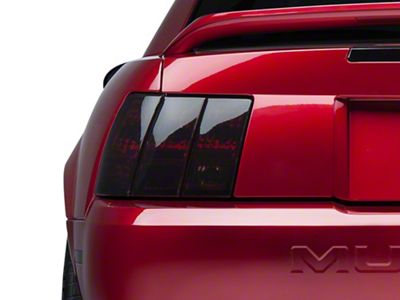 SEC10 Tail Light Tint; Smoked (99-04 Mustang)
