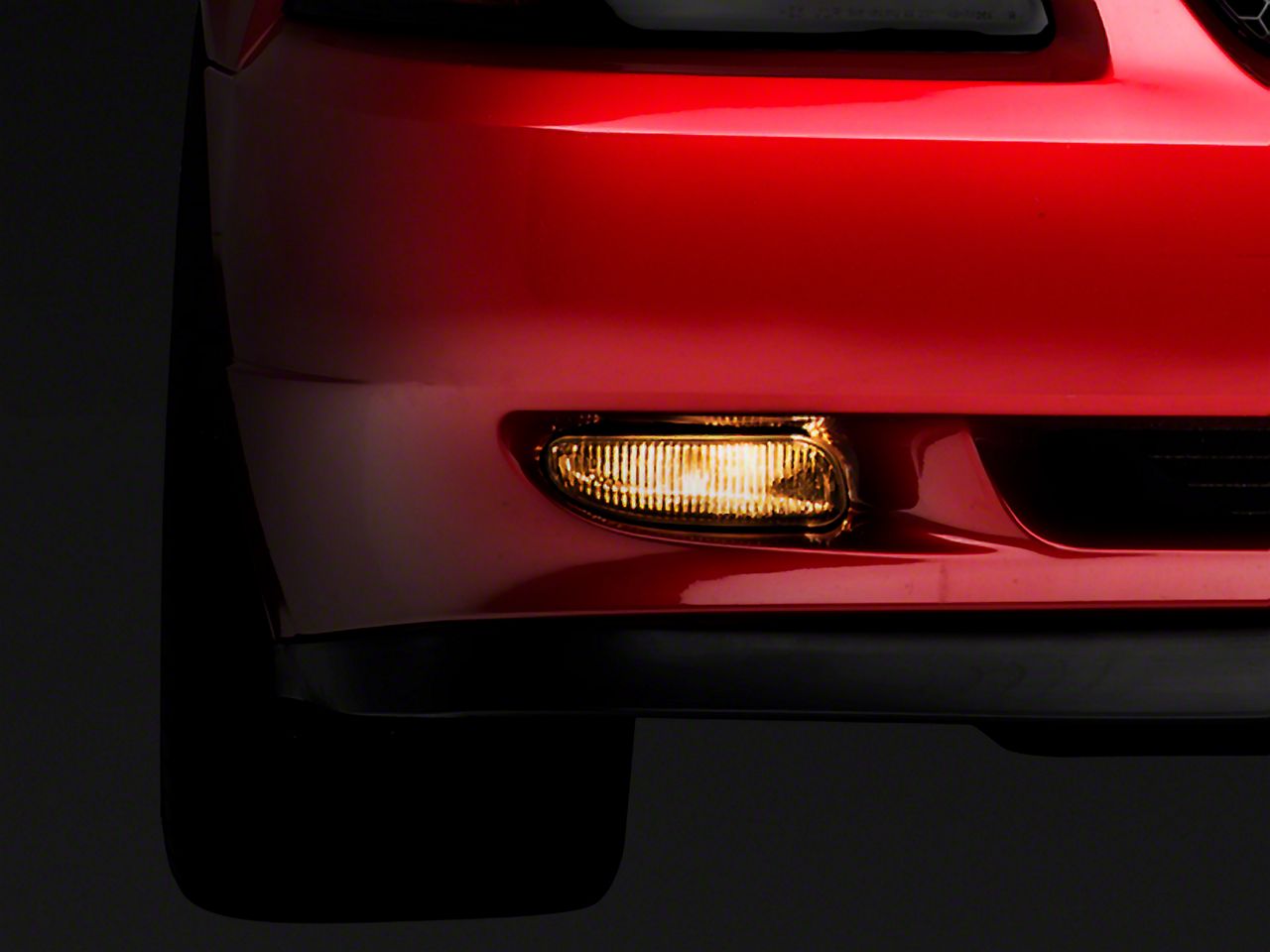 SEC10 Fog Light Tint; Smoked (94-04 Mustang, Excluding Cobra)