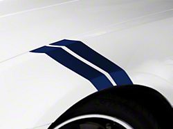 SEC10 Hash Marks; Blue; Pair (05-14 Mustang)