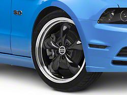 Deep Dish Bullitt Gloss Black Wheel; 20x8.5 (2010 Mustang GT; 10-14 Mustang V6)
