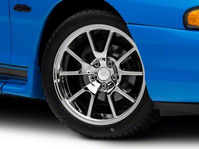 FR500 Style Chrome Wheel; 17x9 (94-98 Mustang)