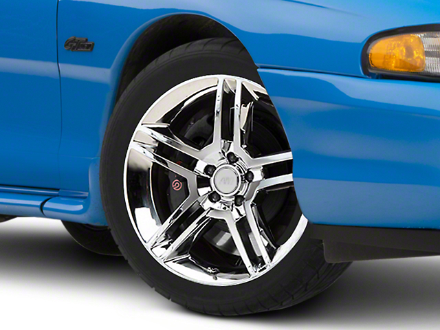 2010 GT500 Style Chrome Wheel; 18x9 (94-98 Mustang)