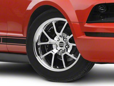 FR500 Style Chrome Wheel; 18x9 (05-09 Mustang)