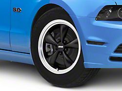 Bullitt Matte Black Wheel; 17x8 (2010 Mustang GT; 10-14 Mustang V6)