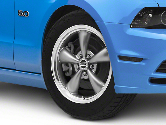Bullitt Anthracite Wheel; 18x8 (10-14 Mustang Standard GT, V6)
