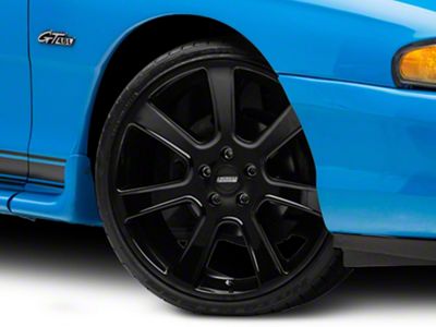 S197 Saleen Style Gloss Black Wheel; 20x9 (94-98 Mustang)